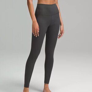 Lululemon Align high-rise ribbed legging 28" in graphite gray